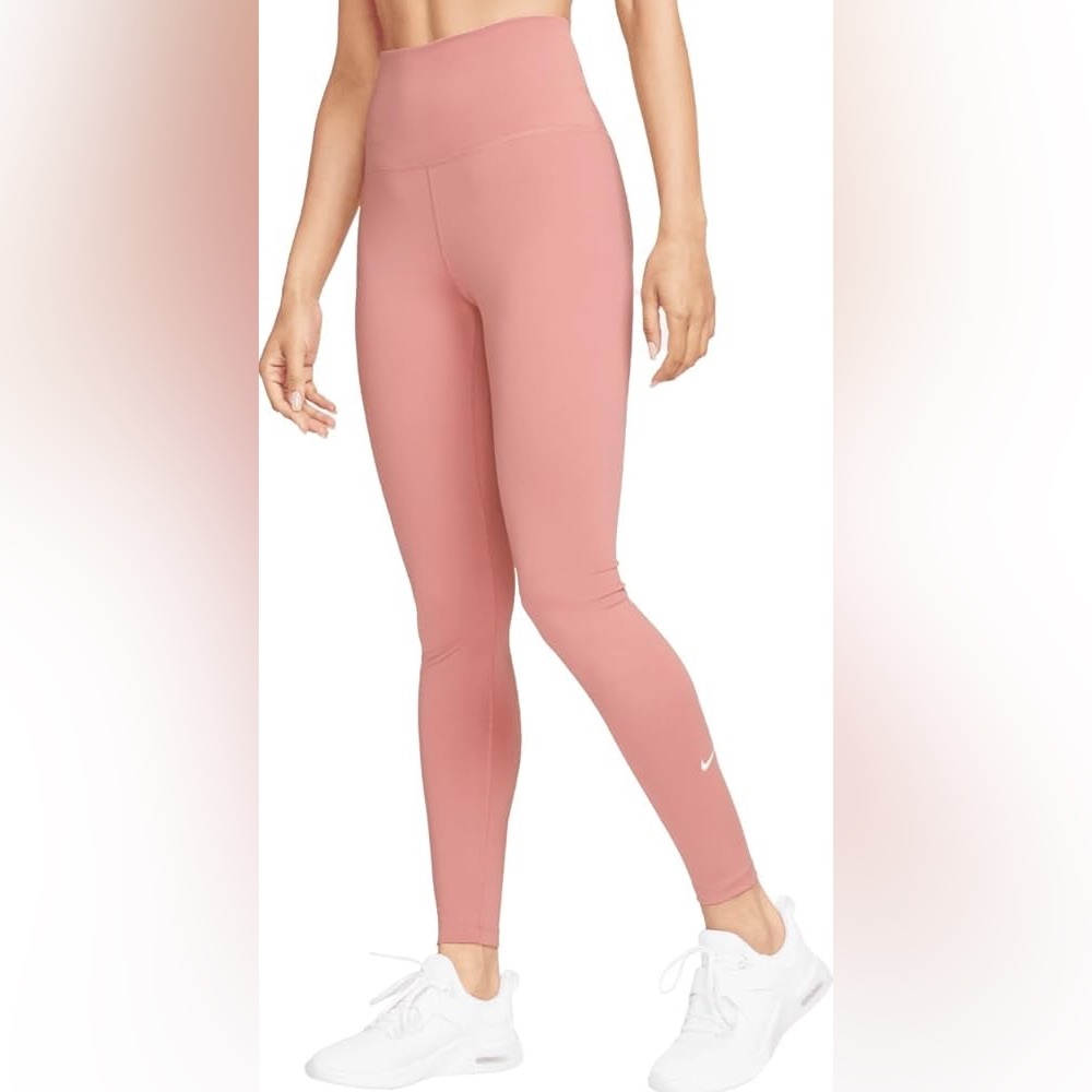 Nike Women's Pink High-Waisted Leggings